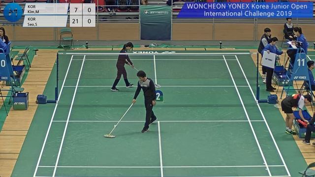 WS U15 R64 #94| (KOR) Kim.M vs (KOR) Seo.S[WONCHEON YONEX Korea Junior Open International Challenge смотреть онлайн