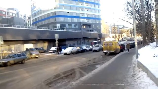 Ростокино, в новых домах высотках открыта новый магазин Перекрёсток. смотреть онлайн