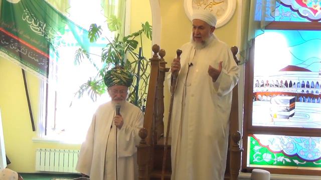Проповедь шейха Абдурраззака Ассаиди в Первой соборной мечети города Уфы 6 августа 2021 года