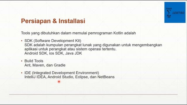 Belajar Kotlin Untuk Pemula ~ Part 1 [Pengenalan Kotlin] смотреть онлайн