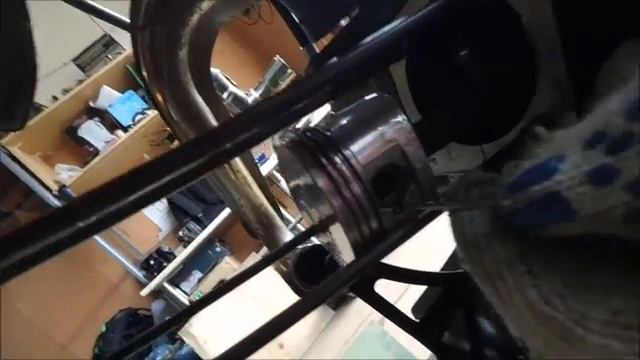 Irbis TTR-125: Разборка головки цилиндра 2 часть смотреть онлайн