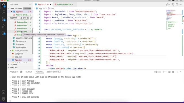 How to Use Google fonts in react native expo Applications смотреть онлайн