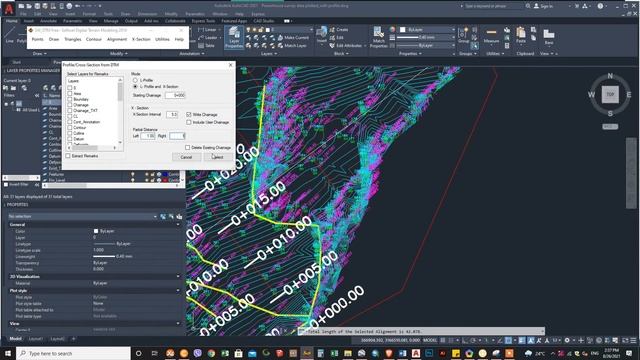 how to draw contour L-profiles in AutoCAD by using SW DTM|Complete Tutorial (Step by Step)|GISMILAN смотреть онлайн