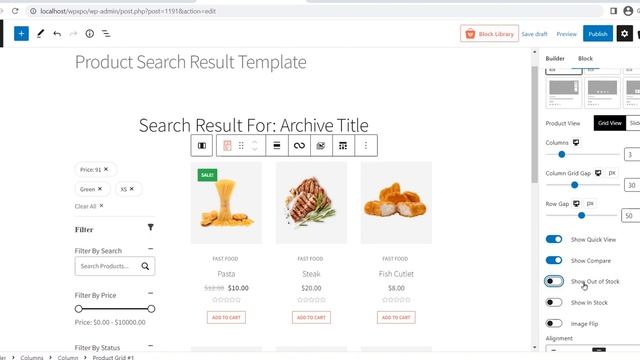 How to Create & Customize Product Search Results Page Template for WooCommerce using ProductX смотреть онлайн