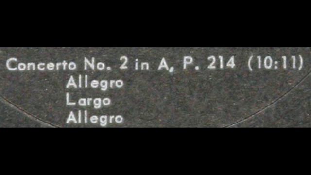 Vivaldi / Felix Ayo / I Musici: "La Cetra," Op. 9 - Concerto No. 2 in A, P.214 - 1967 смотреть онлайн