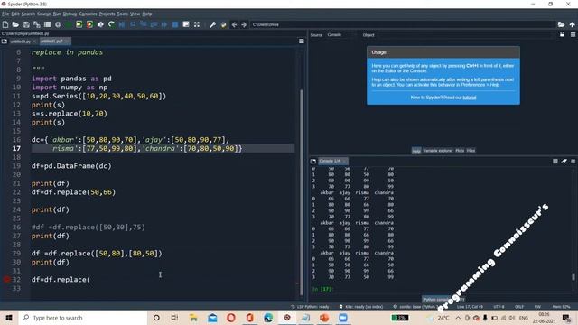 Pandas replace method | Replace function in python pandas | Replace() method смотреть онлайн