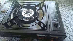 Портативная одноконфорочная газовая плита для приготовления пищи для компании. Happy Home BDZ 155A