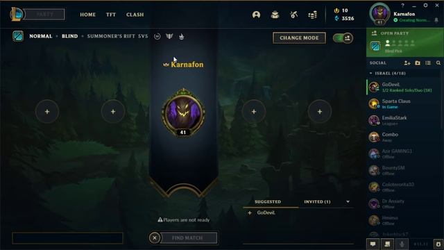 League Of Legends | Can't Start A Match - No Queue Timer + No Ready Bug