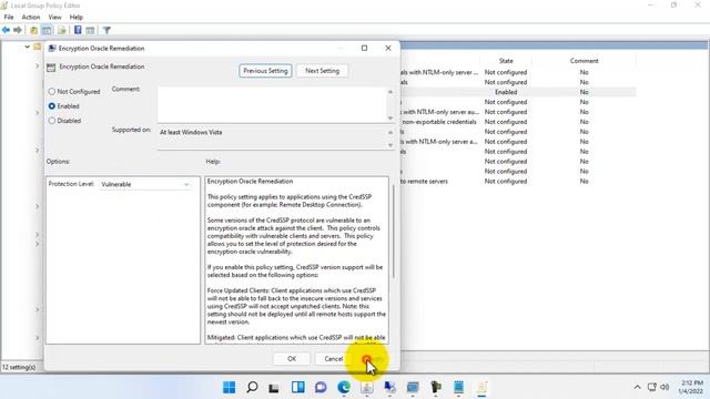 how to fix remote disktop credSSP oracle remedatoin authentication error смотреть онлайн