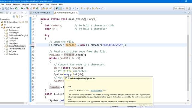 CIT149 Module10 FileProcessing смотреть онлайн