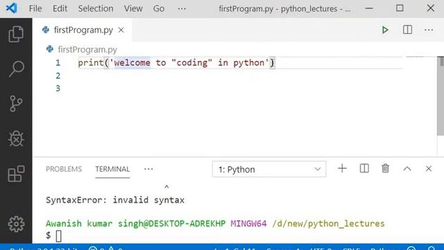 CHAPTER 3 : COMMON ERRORS IN PRINT || LECTURE 2|| #coder_brains || #12 смотреть онлайн