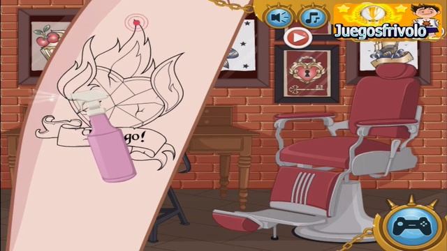 Elsa Tattoo Designer - Disney Elsa Frozen Games - elsa frozen games to play смотреть онлайн