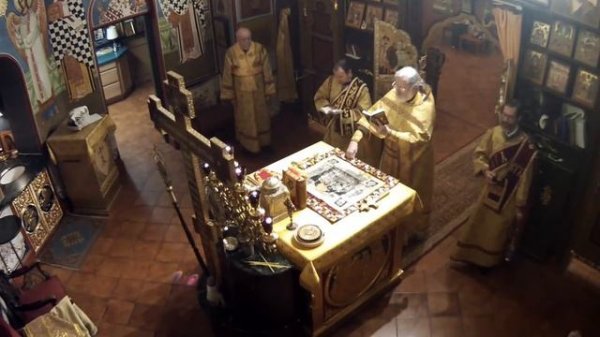 2023.08.01. Seraphim of Sarov. Hours and Liturgy. Преподобного Серафима Саровского. Часы и Литургия