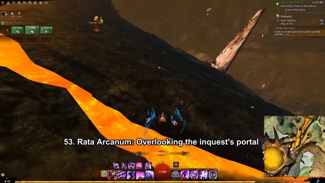 GW2 Rock Collector Achievement Guide - Scalding Gorge/Rata Arcanum/Golemancer's Tomb смотреть онлайн