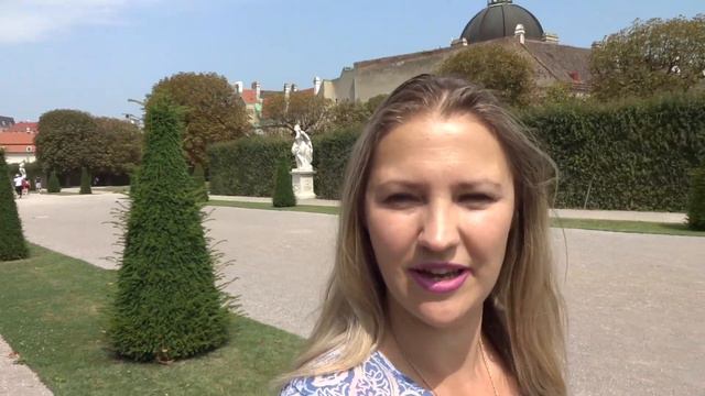 Шикарно снялись в Бельведере. Вена смотреть онлайн