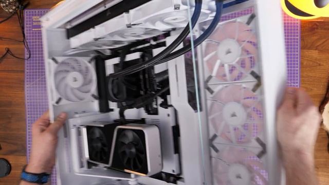 How to connect and setup Corsair AF120 RGB Elite fans (10 fans, Lighting Node and iCue setup tips) смотреть онлайн