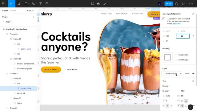 Restaurant Landing Page UI Design in Figma | UI/UX Design смотреть онлайн