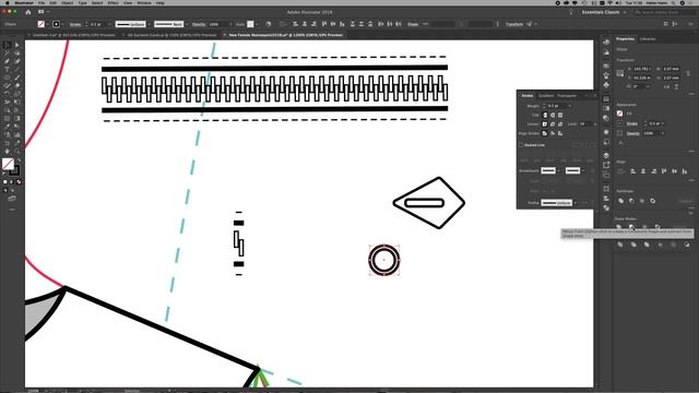 Adobe Illustrator Creating a complex pattern brush (Zip) смотреть онлайн