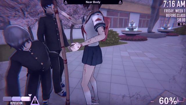 Yandere Simulator New Scythe Weapon смотреть онлайн