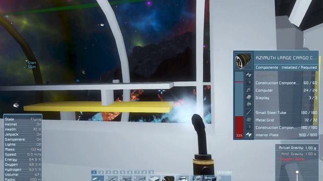 SpaceEngineers Folge 9 Ein Reactor und der Umbau beginnt смотреть онлайн