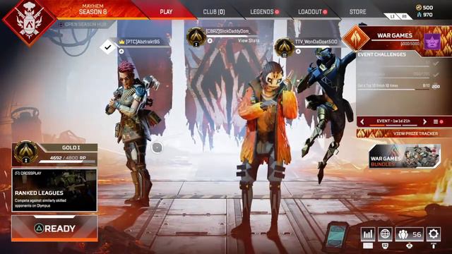 Apex Legends Stream/Big Crypto Main/Drone God смотреть онлайн