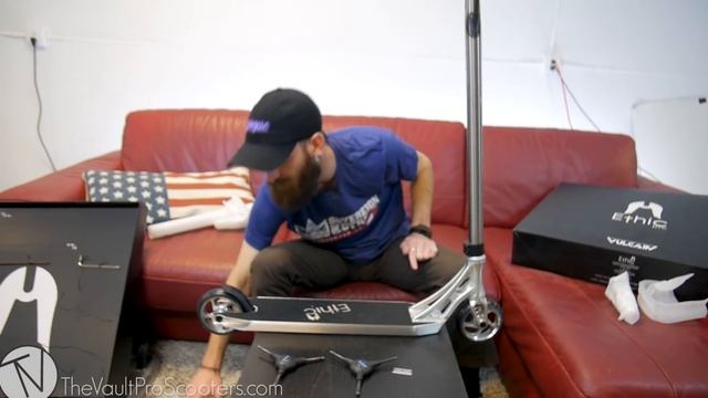 Ethic Vulcain Complete - Unboxing and Review │ The Vault Pro Scooters смотреть онлайн