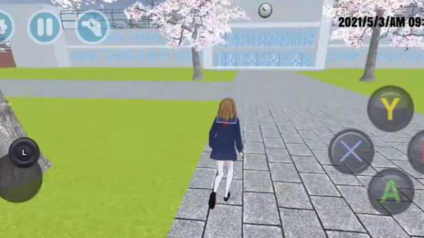 Играем в High school simulator 2018🗿