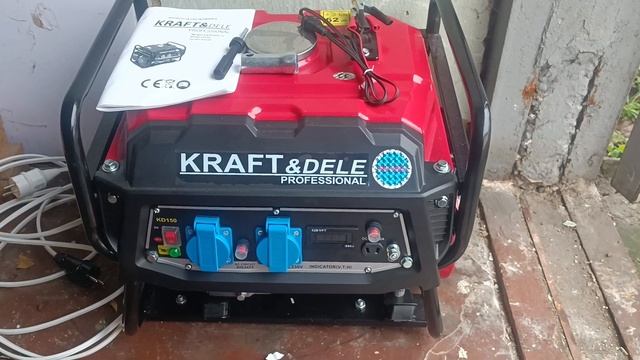 Генератор KRAFT & DELE 150. (враження від використання) смотреть онлайн