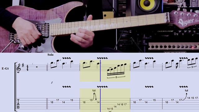 🔴Dream Theater - Take Away My Pain (solo cover with tabs) смотреть онлайн