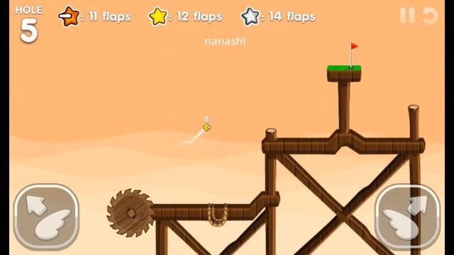 Flappy Golf 2 - Shipyard Hole 5 (11 Flaps) смотреть онлайн
