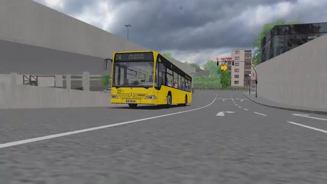 RailMas 14 - OMSI 2 Ahlheim Laurenzbach Lijn 24 Mercedes Citaro! смотреть онлайн