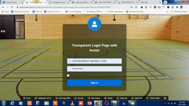 Oracle APEX Tutorial(56)-Transparent Login Page with Avatar in Oracle APEX смотреть онлайн