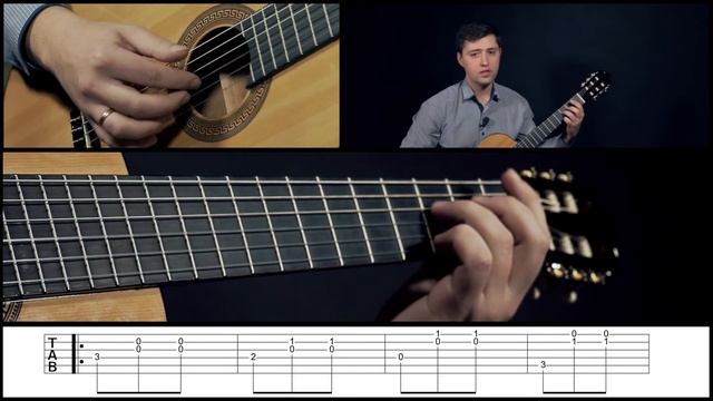 Как играть "Вальс" - Ф.Карулли смотреть онлайн