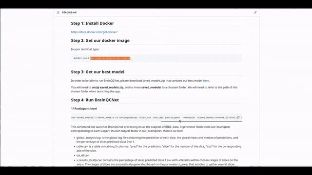 Demo BrainQCNet on CPU - Running a BIDS-app - Neuroimaging & Docker смотреть онлайн
