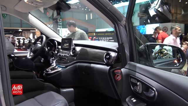 2019 Mercedes V300d - Exterior And Interior Walkaround - 2019 Geneva Motor Show смотреть онлайн