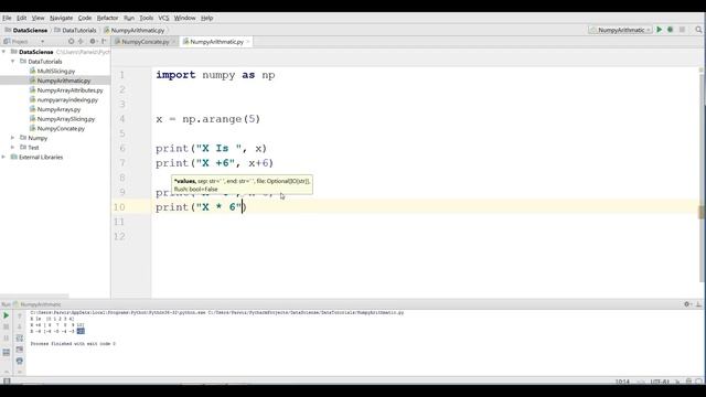 Numpy Array Arithmatic #7 смотреть онлайн
