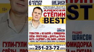 Алексей Стёпин в программе "Посидим-послушаем" (радио "Шансон", г. Екатеринбург) (06.11.2016)