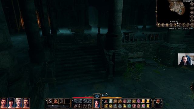 Mouse is exploring the dank crypt in Baldur's Gate 3 смотреть онлайн