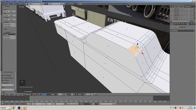 blender tutorial build a train part15a смотреть онлайн