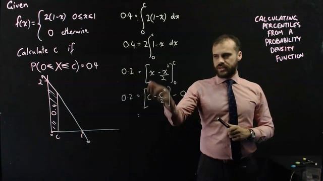 Calculating percentiles from a probability density function смотреть онлайн