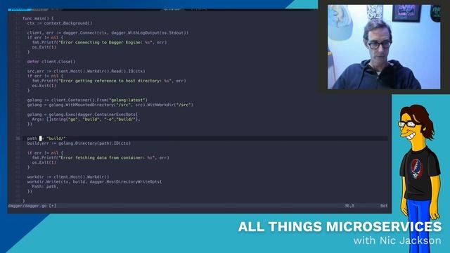 Livecoding deployment pipelines using Go and dagger.io смотреть онлайн