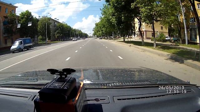 INSPECTOR X3 Ypsilon в режиме ТРАССА радар КРИС-П справа на 1:37