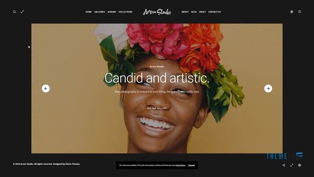 Arven Photography - WordPress Photography Theme for Photography смотреть онлайн