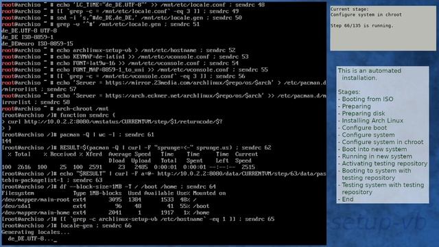 Arch Linux installation recording to kernel 5.12.9-arch1-1 (testing) смотреть онлайн