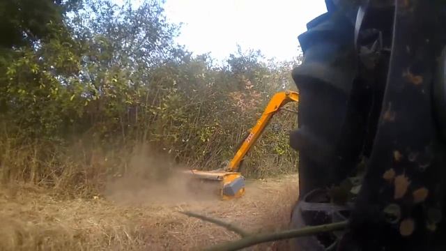 Débroussaillage 2016 I Case Maxxum 115 I Ferri TP 51 Farm