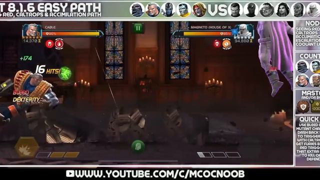 MCOC: Act 8.1.6 - Easy Path For Completion - Book 2 - How to beat Scytalis смотреть онлайн
