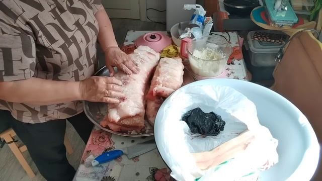 Посол сала сухим способом.Почти попалась мошенникам. смотреть онлайн