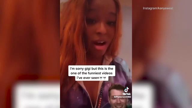 Kanye West shares surreal Azealia Banks TikTok about Gigi Hadid смотреть онлайн