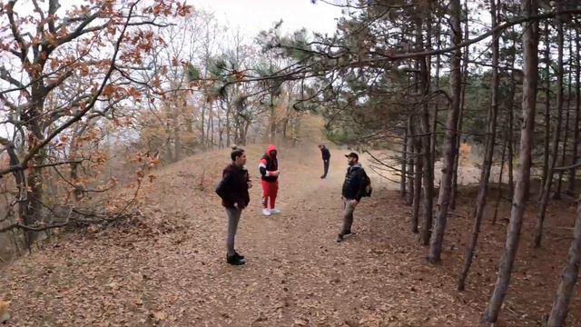 Aladzha Monstery Forest, Varna Bulgaria - Akita Inu TimeWarp Walk | Аладжа Манастир, Варна Разходка смотреть онлайн