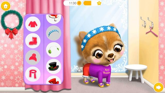 Fun Crazy Santa Makeover Kids Game - Christmas Animal Hair Salon 2 - Play Fun Dress Up Makeover Gam смотреть онлайн